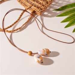 retro resin Irregular drop long style sweater chain occidental style brief sam..