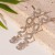 new wind diamond digit tassel silver earrings occidental style personality temperament high 