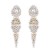 occidental style brief tassel drop earrings woman crystal Earring earringern