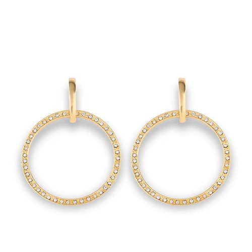 occidental style earrings personality brief exaggerating circle circle earring circle Earringern