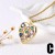 occidental style love drop pendant necklace gilded color Five-pointed star clavicle chainnkw