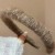 woolen twining flower Headband Autumn and Winter style wind personality Headband high temperament woman