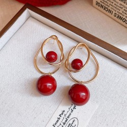 silver drop Pearl ear stud woman samll fashion all-Purpose earring earrings hi..