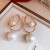 silver drop Pearl ear stud woman samll fashion all-Purpose earring earrings high Earring