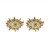 samll all-Purpose diamond eyes ear stud retro personality eyes earrings