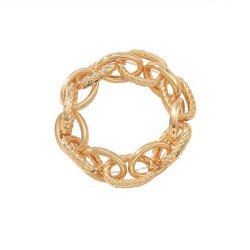 high all-Purpose Alloy gold silver color chain bracelet occidental style fashi..