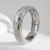 occidental style fashionbracelet Metal surface leaf bullet bangle  personality Irregular Stripe