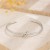 occidental style Metal opening bangle woman  fashion wind geometry hollow