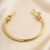 occidental style Metal opening bangle woman  fashion wind geometry hollow