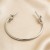 occidental style Metal opening bangle woman  fashion wind geometry hollow
