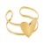 ins wind fashion brief love bangle woman  samll geometry opening