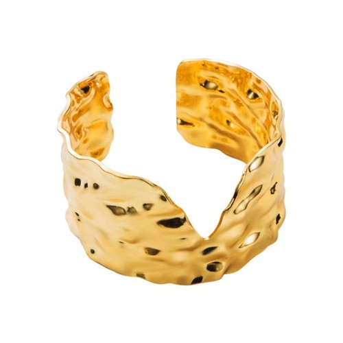 occidental style geometry brief surface exaggerating bangle  punk Metal wind IrregularV Word