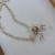 occidental style retro samll Metal spider necklace set  exaggerating ring earrings