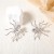  occidental style samll head personality exaggerating Alloy spider all-Purpose ear stud