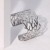 occidental style retro Irregular hollow width personality exaggerating highins stainless steel bangle woman