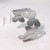 occidental style retro width stainless steel bangle width personality exaggerating butterfly medium gilded colo
