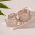 occidental style Metal wind multilayer circle geometry silver ear stud fashion brief samll temperament high earr