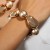 (NK272  gold ) exaggerating bangle bracelet  fashion new elasticity gold bangle occidental stylebracelet