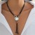 occidental style retro Nation pendant short style Collar woman  brief Double laye
