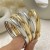 bracelet occidental style bangle retro samll surface set  exaggerating snakeskin pattern