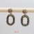 occidental style personality fully-jewelled earrings creative chain shape diamond color ear stud fashion Earr