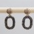 occidental style personality fully-jewelled earrings creative chain shape diamond color ear stud fashion Earr
