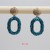 occidental style personality fully-jewelled earrings creative chain shape diamond color ear stud fashion Earr
