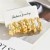  occidental style goldoo earrings set thick Irregular circle circle pattern drop Earring