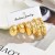  occidental style goldoo earrings set thick Irregular circle circle pattern drop Earring