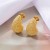  frosting drop watch-face Ear clip womanins brief fashion ear stud