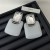 retro surface geometry square Acrylic crystal color exaggerating occidental style brief same style long earrings