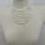 occidental style high multilayer Pearl necklace temperament Ladies wind chain woman