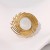 occidental style retro fashion temperament geometry enamel color high personality stainless steel ring