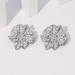 occidental style retro temperament high Earringins gilded stainless steel ear ..