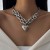 occidental style  brief love pendant clavicle chain  fashion chainecklace