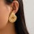 occidental style  fashion hollow Double cirque Alloy ear stud  brief IrregularEarring set
