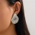 occidental style  fashion hollow Double cirque Alloy ear stud  brief IrregularEarring set