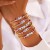occidental style  wind elasticity beads  super Olivesbracelet set