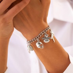 occidental style  wind Olives pendant bracelet  Irregular Alloyracelet super