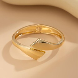 occidental style  fashion surface Alloy bangle  wind drop geometryracelet set