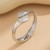 occidental style  fashion surface Alloy bangle  wind drop geometryracelet set