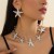 occidental style  fashion Metal starfish pendant necklace  handmade splice Five-pointed star 