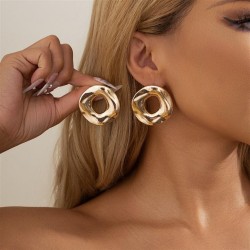 occidental style  wind Irregular cirque ear stud  fashion Alloyearring set