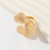 occidental style  wind hollow Round Alloy ring  mosaic Pearl flowersring set
