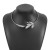 retro personality leaves necklace  occidental style chain opening Collar clavicle chain