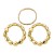 samll Metal Irregular geometry ins wind high Rhinestone woman