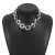 wind resin pendant necklace  occidental style retro chain splice clavicle necklace woman
