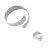 retro snake opening Alloy bangle ring two lady personality trend set