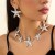 occidental style wind starfish pendant necklace fashion personality geometry Metal surface set woman
