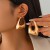 occidental styleins wind Irregular Metal ear stud  personality geometry pattern Earringearrings